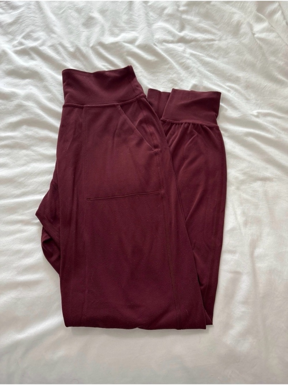 lululemon athletica Maroon/Burgundy Joggers